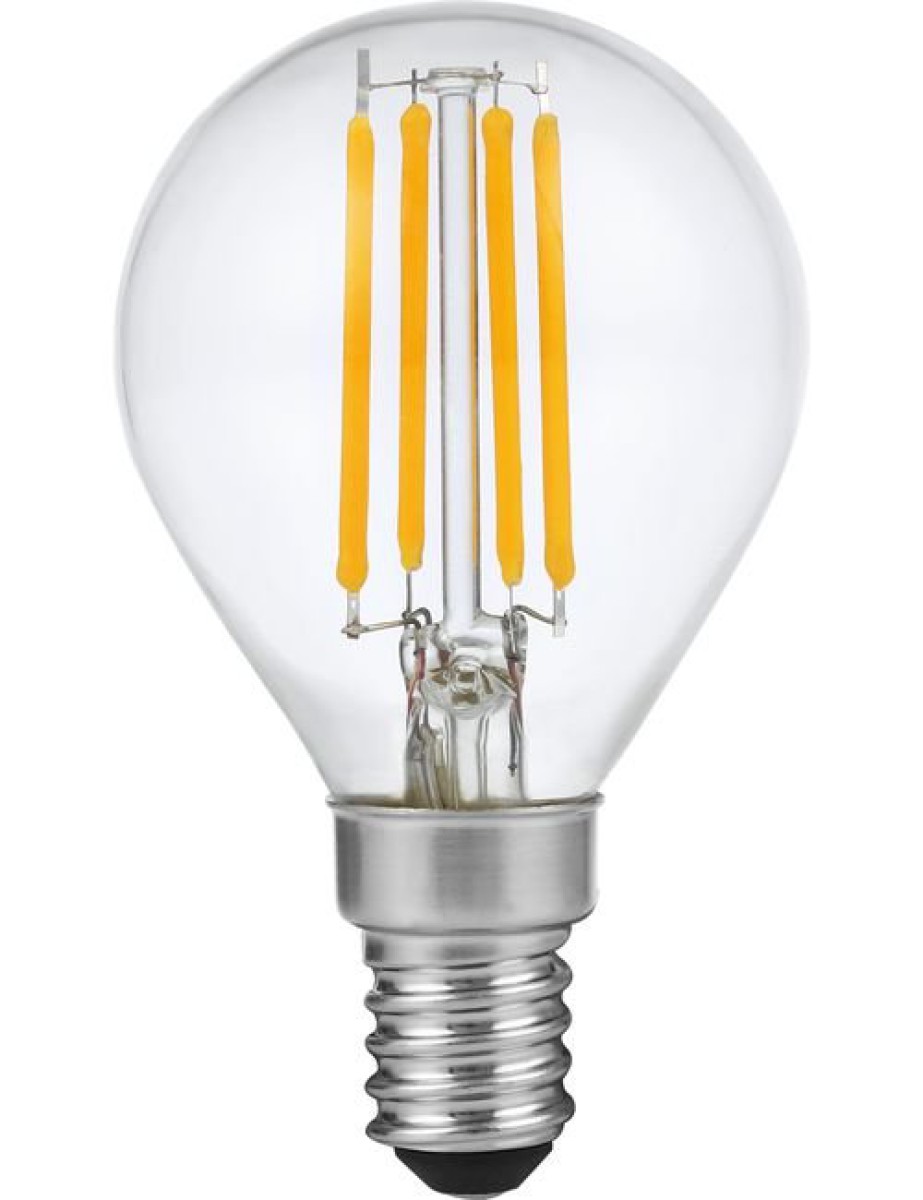 SPL LED Filament Globe G45x75 E14 4 W 320 lm 2500K klar dimmbar
