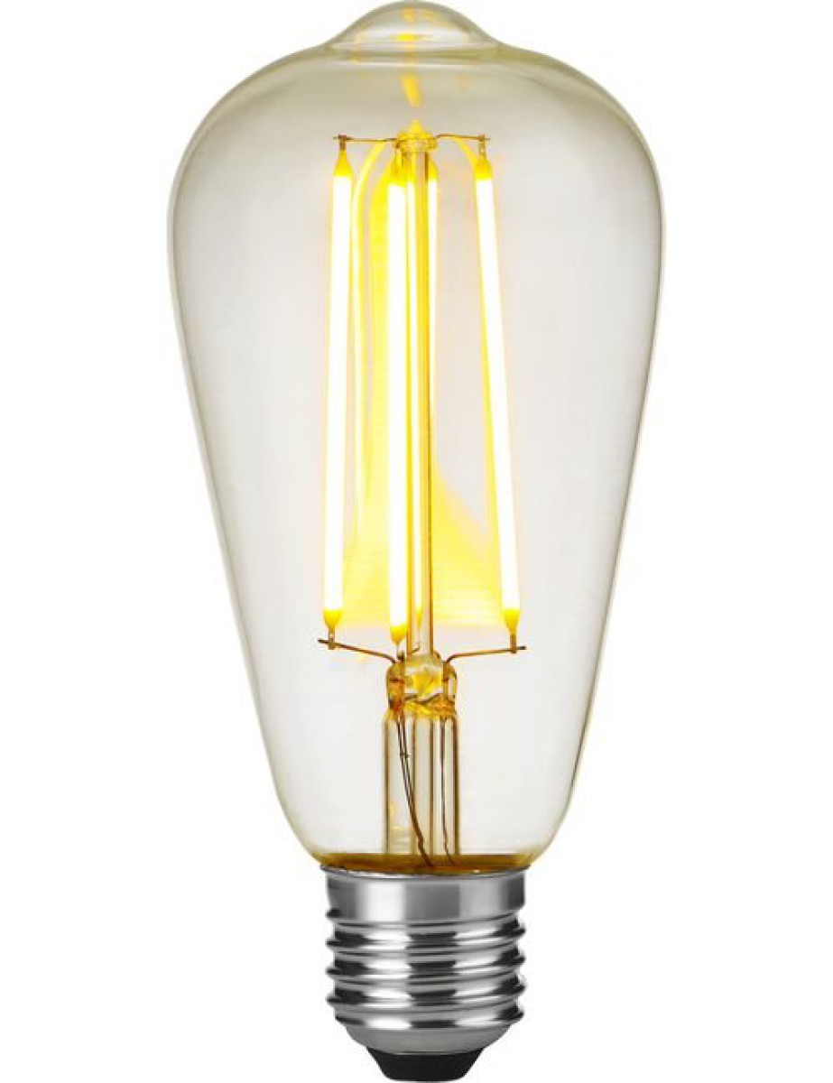 SPL LED Filament Rustika ST64x140 E27 4,5 W 320 lm 2200K klar dimmbar