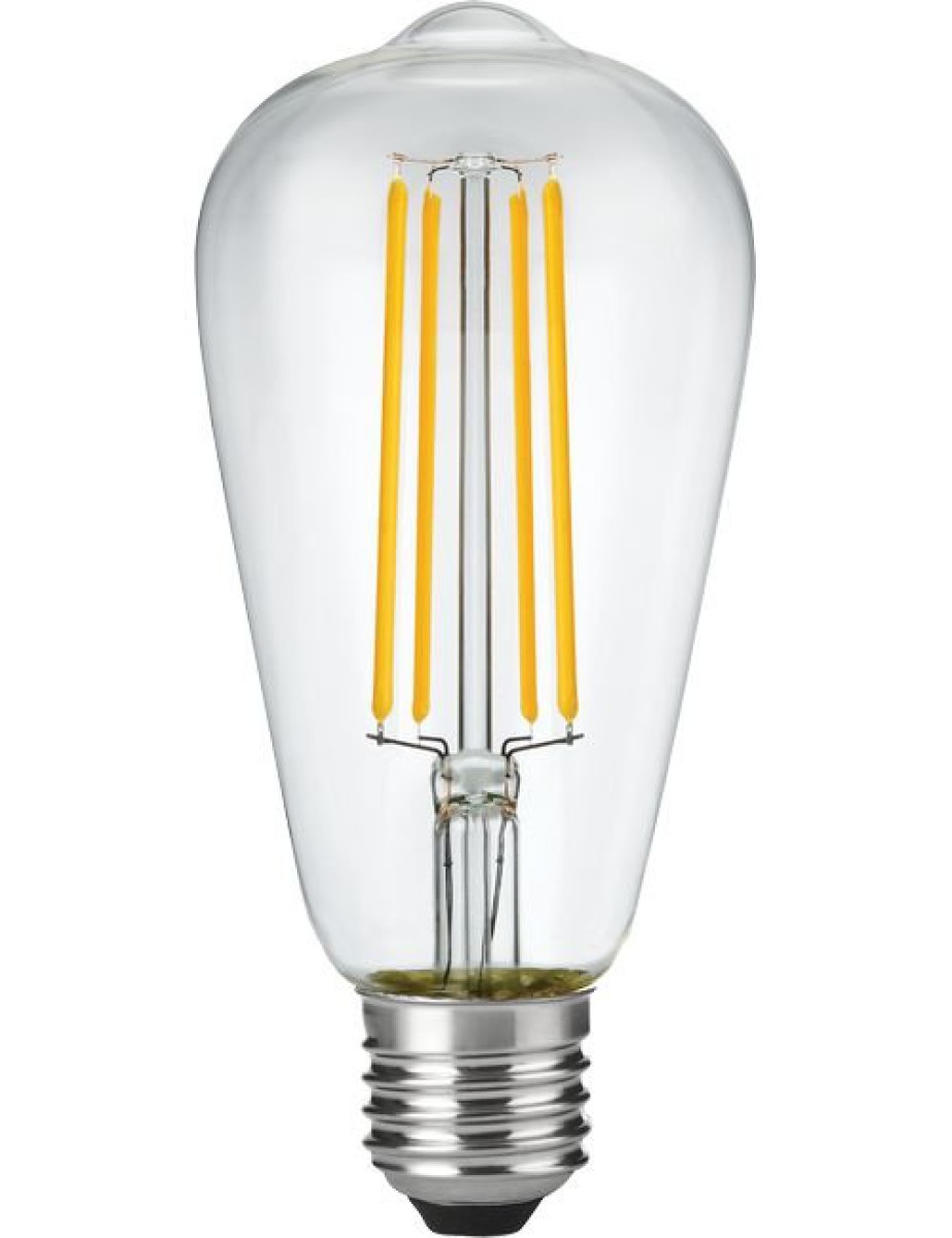 SPL LED Filament Rustika ST64x140 E27 4,5 W 320 lm 2200K klar dimmbar