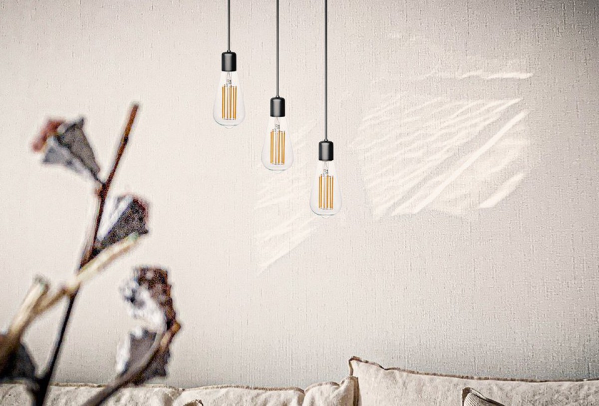 SPL LED Filament Rustika ST64x143 E27 5,5 W 460 lm 2200K klar dimmbar