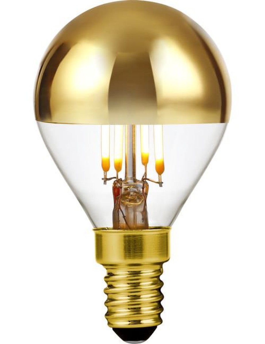 SPL LED Filament Globe G45x75 E14 4 W 250 lm 2500K Gold dimmbar