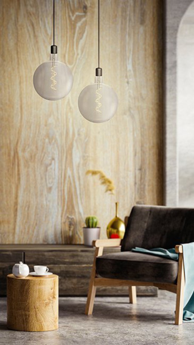 SPL LED Filament Globe G200x262 E27 6 W 580 lm 2500K klar dimmbar