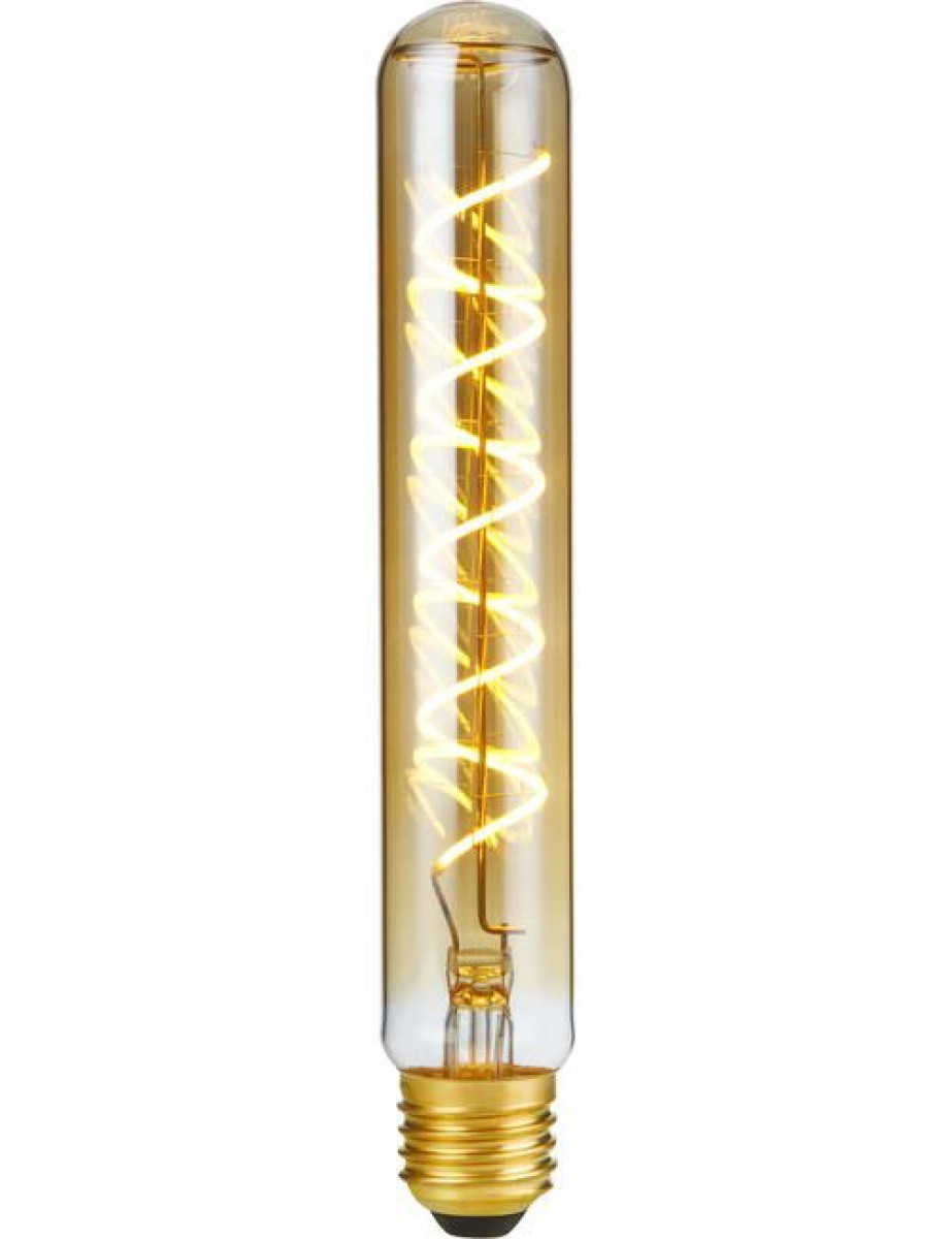 SPL LED Filament Röhre T32x200 E27 5 W 360 lm 2200K Gold dimmbar