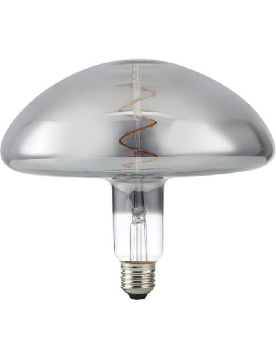 SPL LED Filament Pilz 200x180 E27 4 W 100 lm 2200K Rauchglas dimmbar