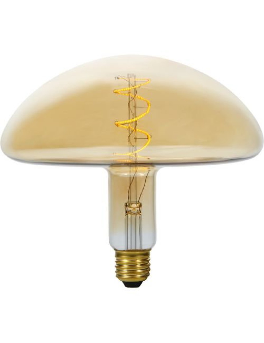 SPL LED Filament Pilz 200x180 E27 4 W 200 lm 2000K Gold dimmbar