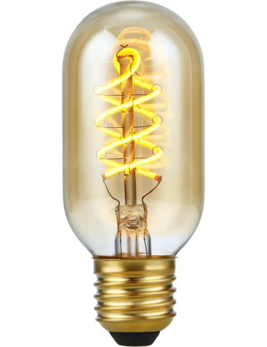 SPL LED Filament Röhre T45x110 E27 5 W 300 lm 2000K Gold dimmbar