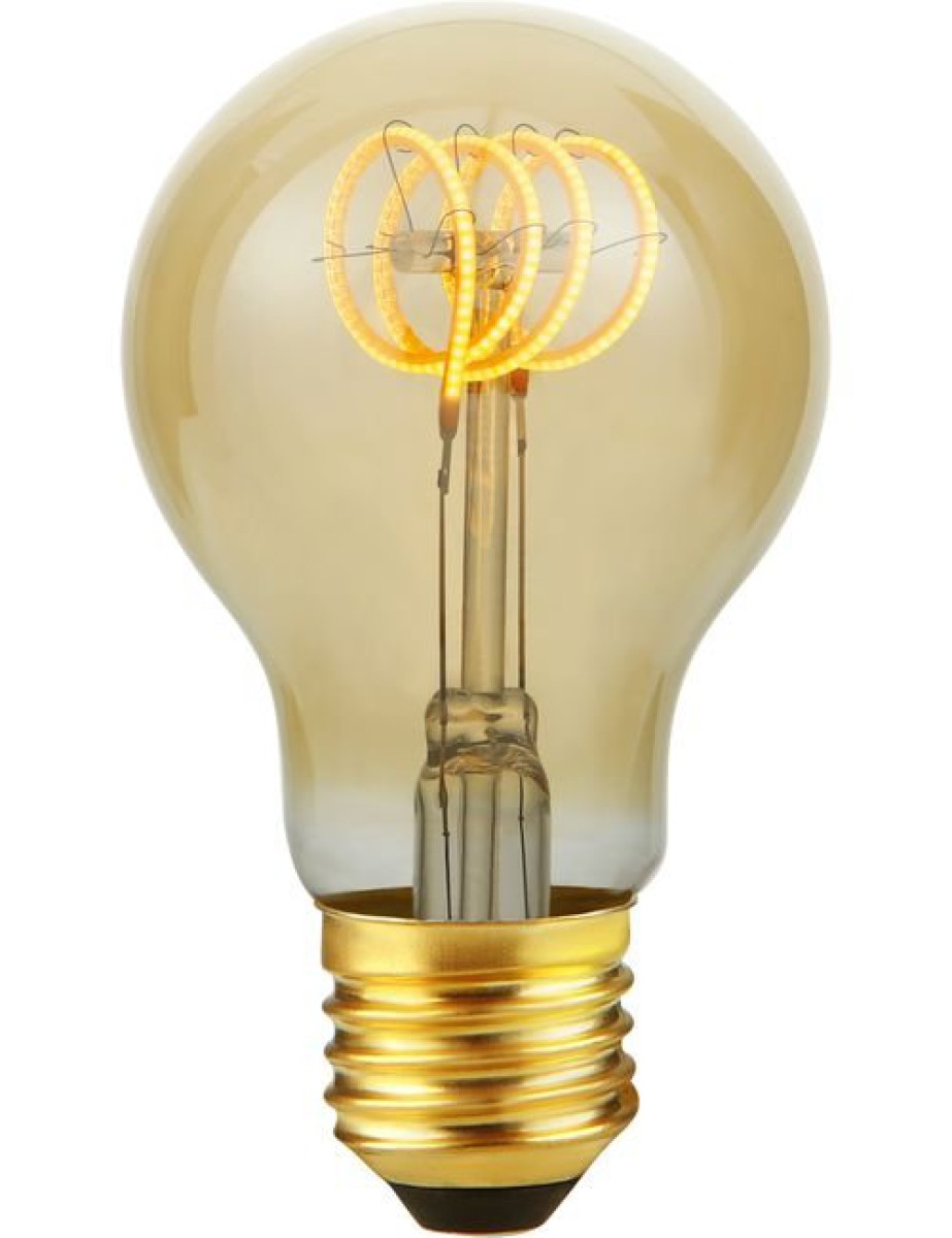 SPL LED Filament Birne A60x105 E27 4 W 210 lm 2000K Gold dimmbar
