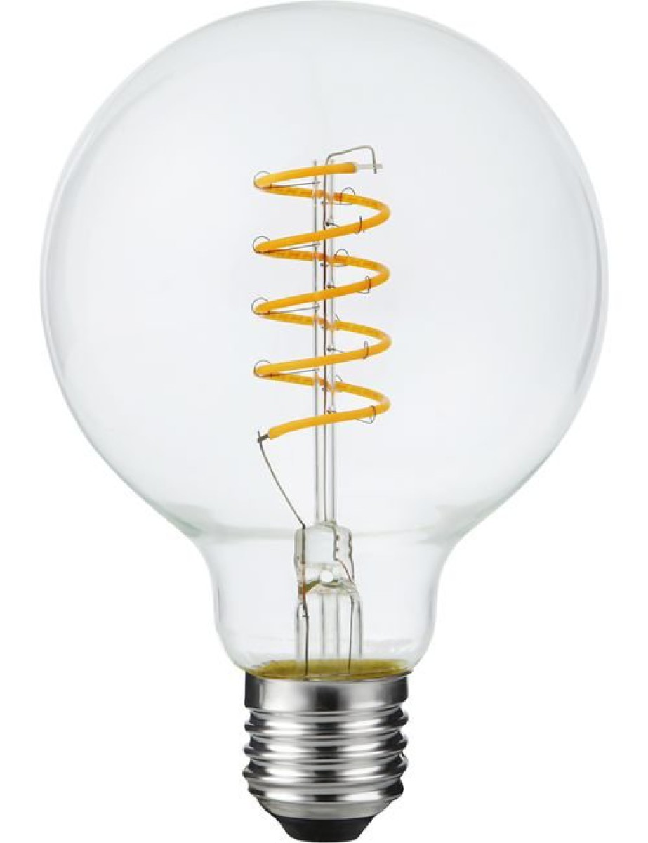 SPL LED Filament Globe G95x135 E27 4,5 W 270 lm 2200K klar dimmbar