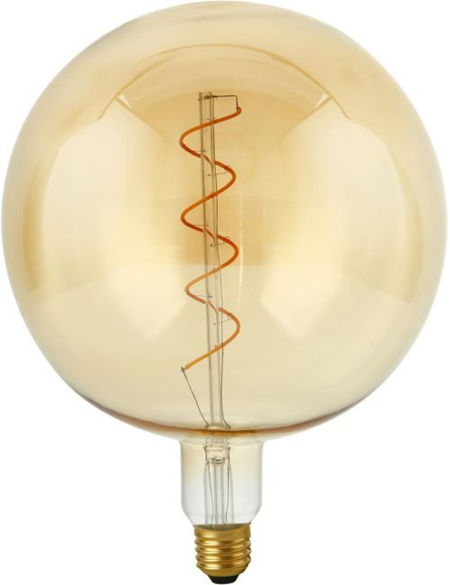 SPL LED Filament Globe G200x262 E27 4 W 250 lm 2000K Gold dimmbar