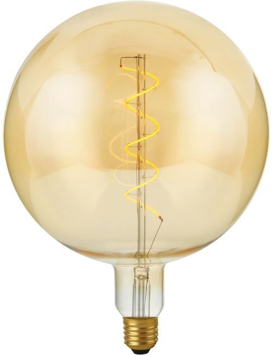 SPL LED Filament Globe G200x262 E27 4 W 250 lm 2000K Gold dimmbar