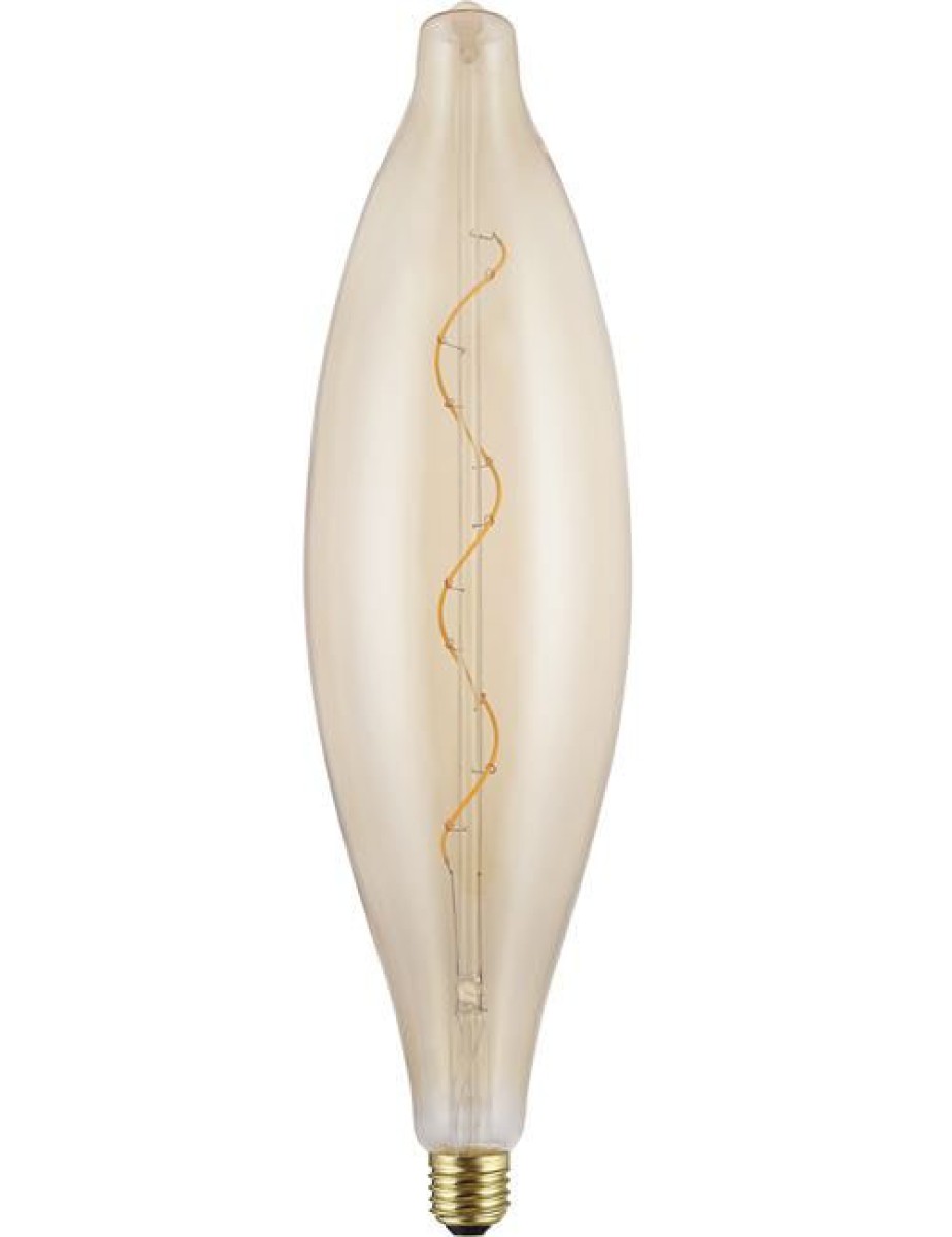 SPL LED Filament Röhre CT120x440 E27 4 W 280 lm 2000K Gold dimmbar