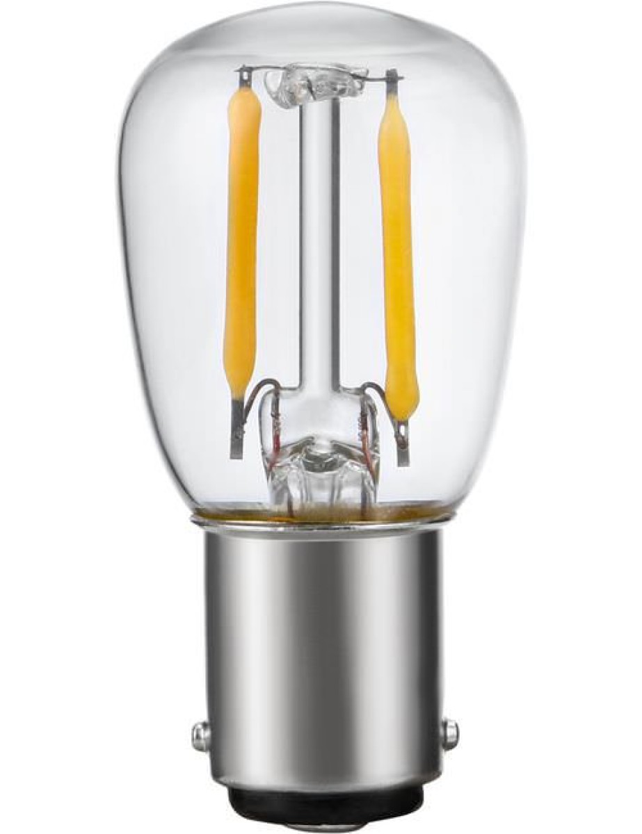 SPL LED Filament Röhre P26x56 Ba15d 1,5 W 140 lm 2500K klar