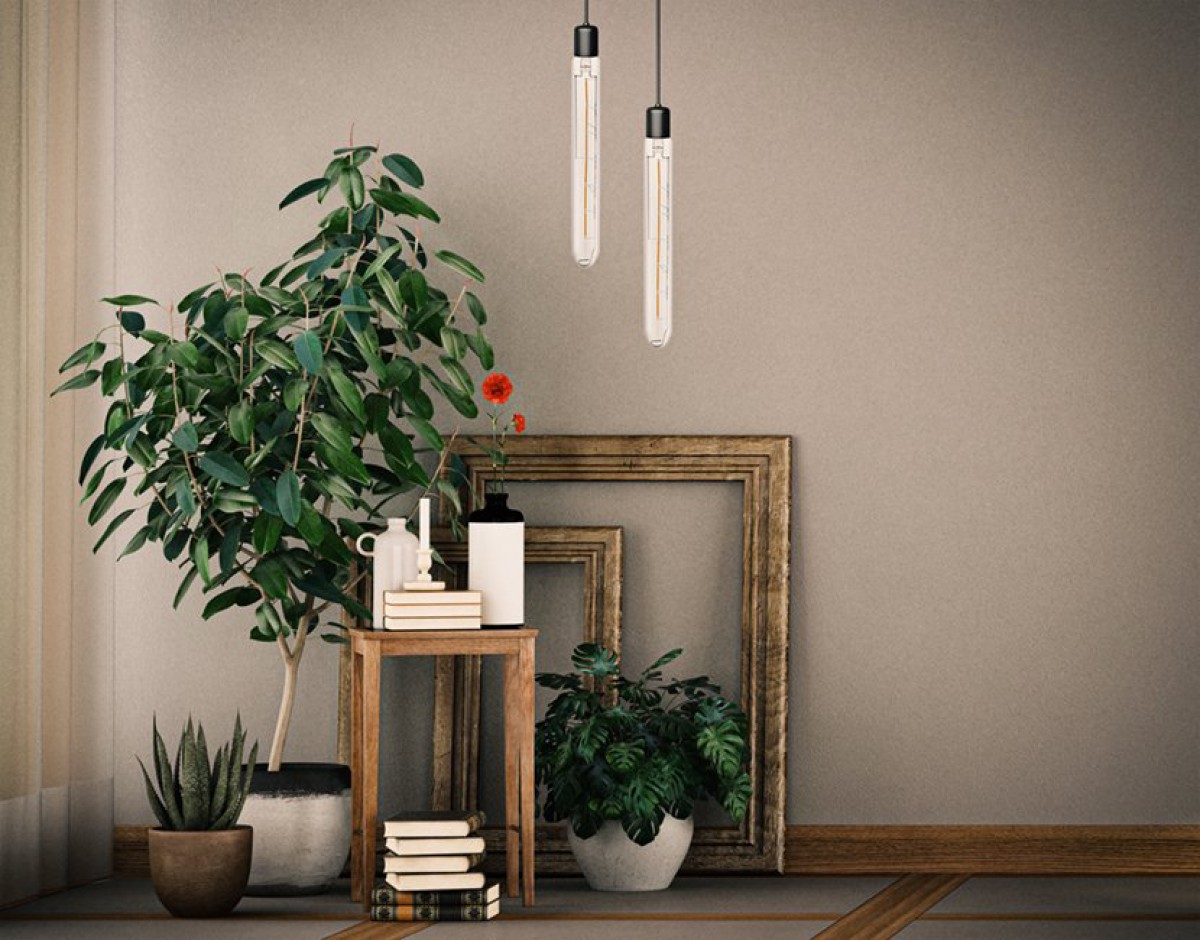 SPL LED Filament Röhre T38x315 E27 5 W 500 lm 2500K klar dimmbar