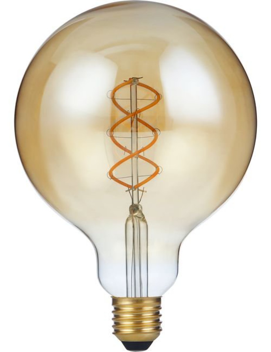 SPL LED Filament Globe G125x180 E27 5 W 460 lm 2200K Gold dimmbar