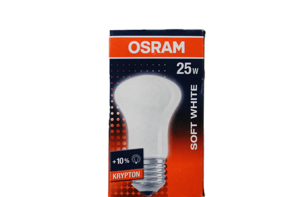 Osram Glühlampe SUPERLUX E Krypton Pilz 230V E27 25W SOFT WHITE