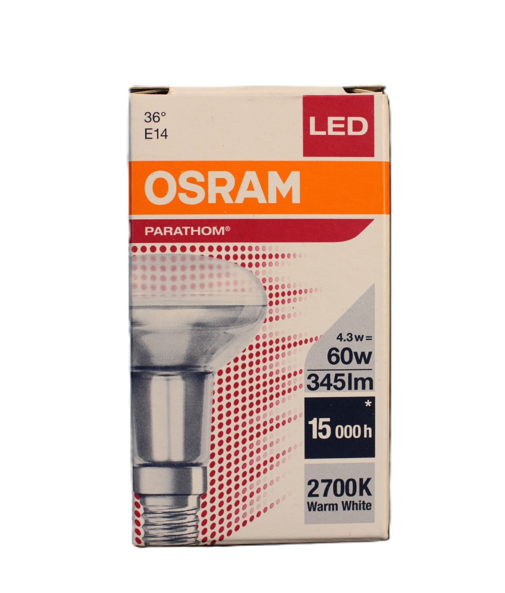 Osram LED Leuchtmittel Parathom Reflektor R50 4,3W = 60 W E14