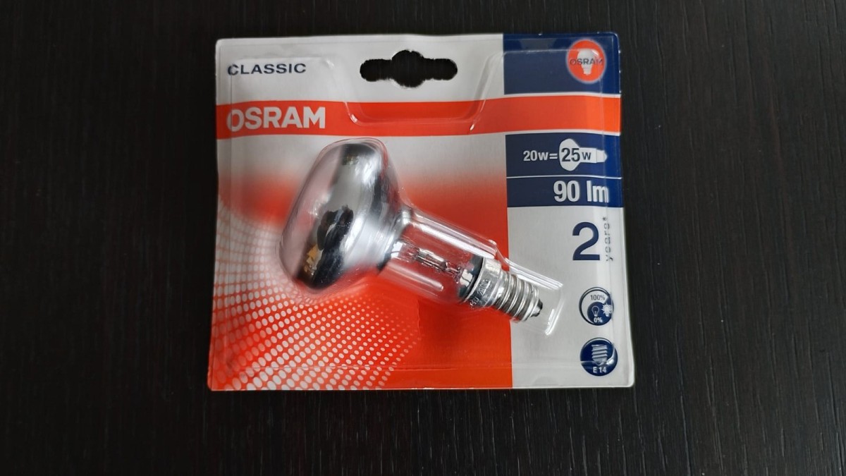 OSRAM Reflektorlampe R50 - 20W = 25W