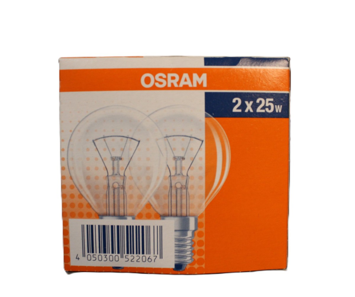 OSRAM Tropfenlampe Glühbirne 25 Watt E14 Klar