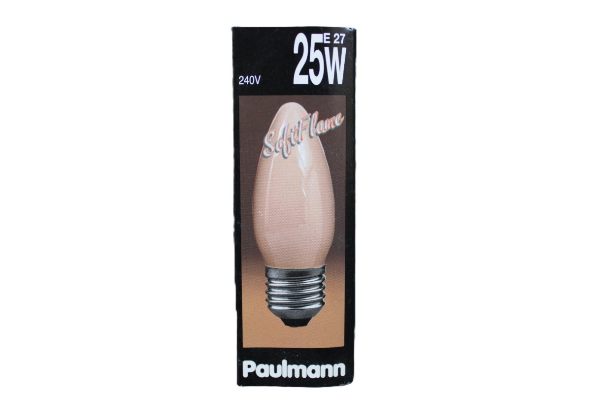 Paulmann Kerze 230V E27 25W Softflame