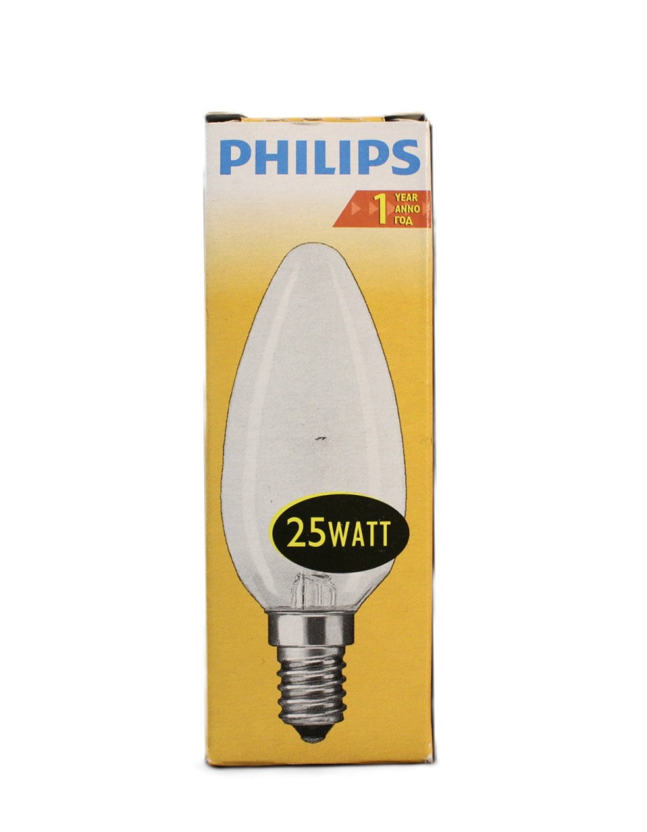 Philips Glühlampe Glühbirne Kerze 25W E14 Matt